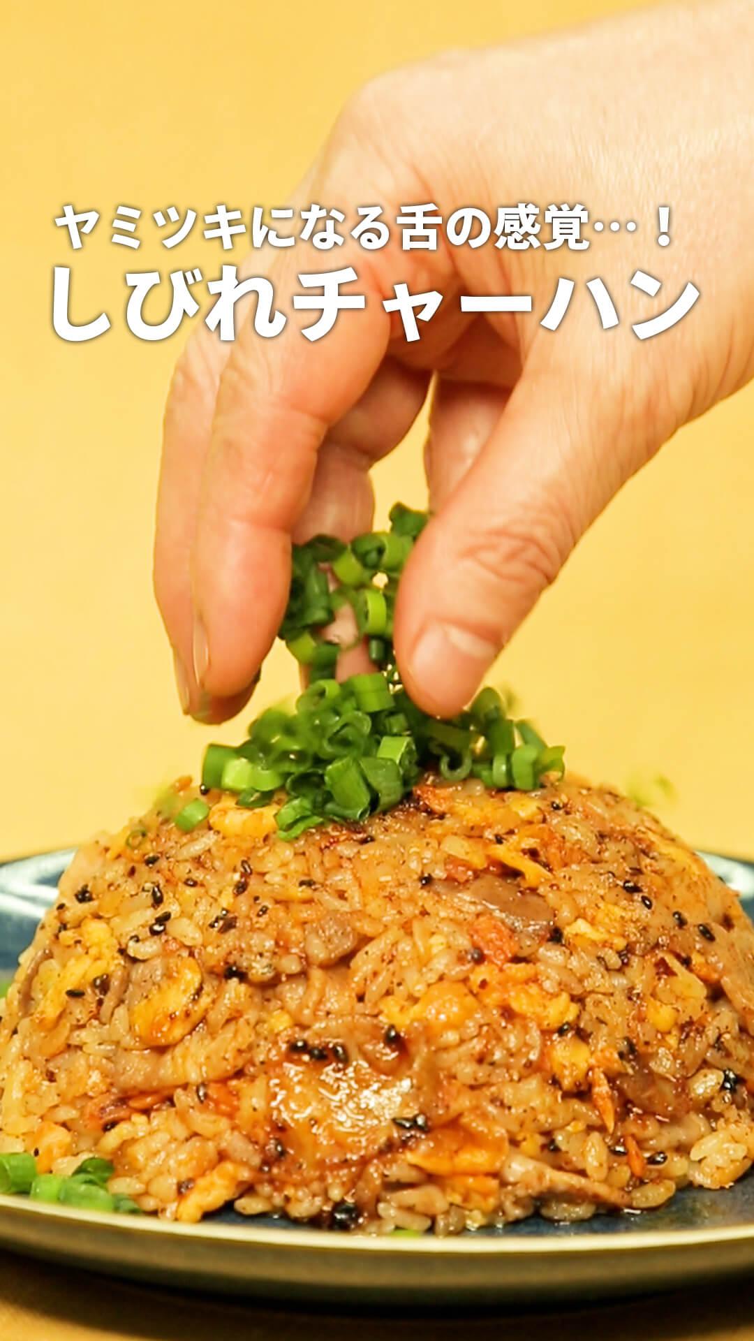 ヤミツキになる舌の感覚…！しびれチャーハン！