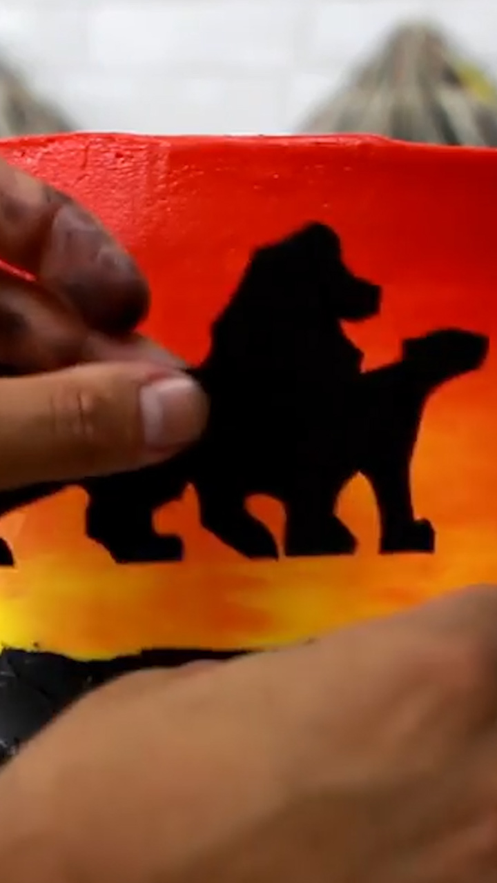 是非最後まで見てほしい！ライオンキングケーキの完成形がすごい！！