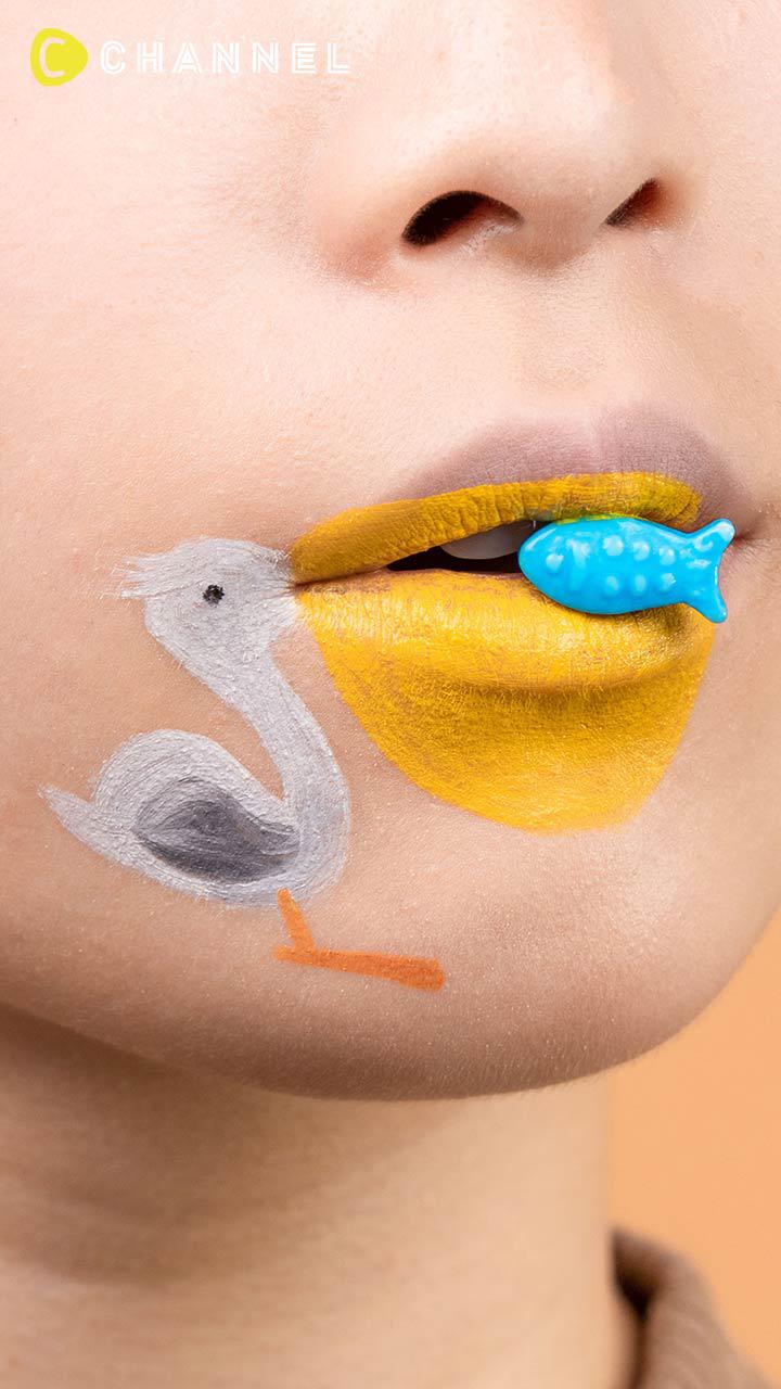 ハロウィンはコレで勝負♡驚愕リップメイク