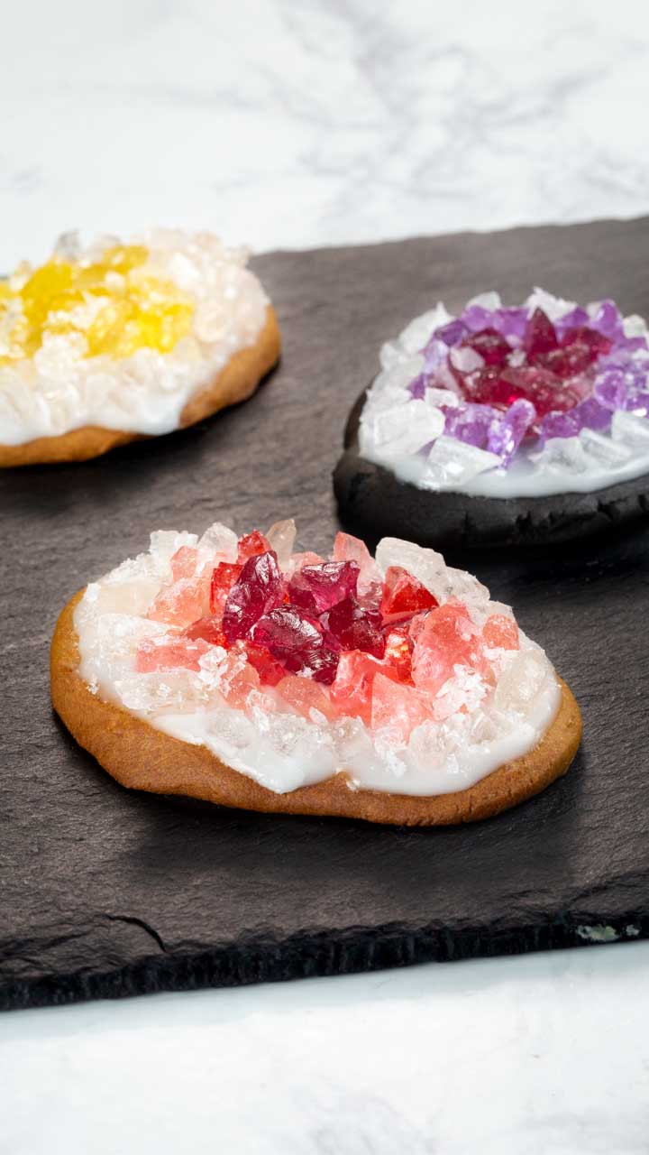 まるで水晶！ジオードクッキー