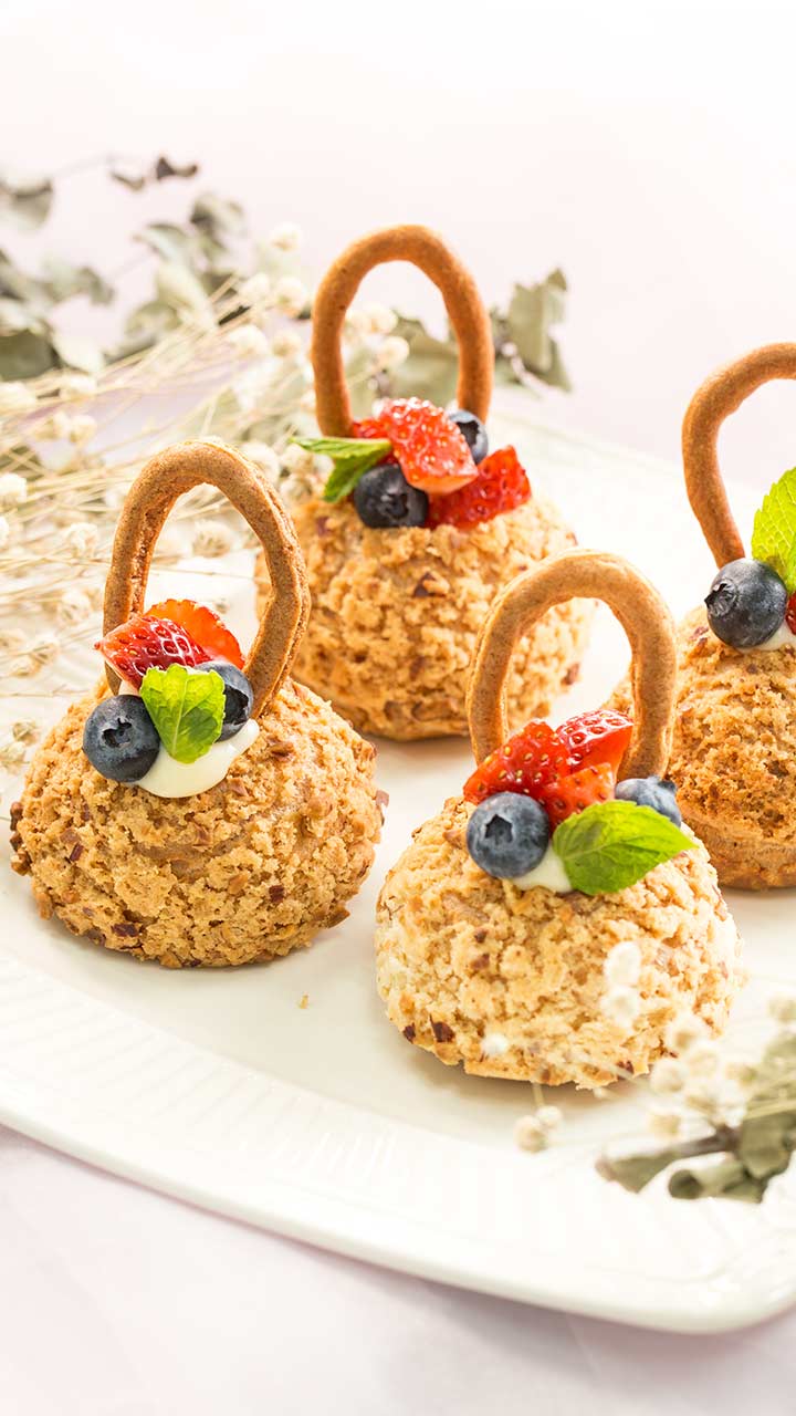 かわいすぎ♡まん丸カゴシュー