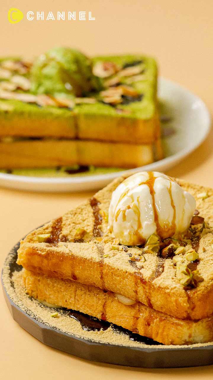 やみつき確実♡韓国で人気のきな粉餅トースト