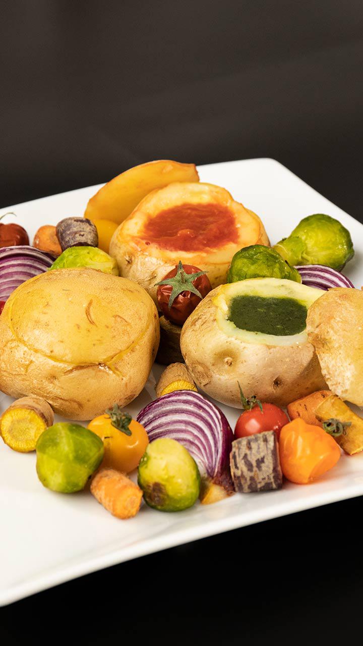 とろ〜りチーズをたっぷり堪能！ポテトでフォンデュ