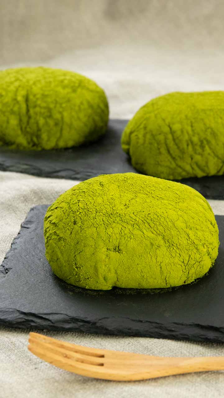 もっちりクリーミー抹茶わらび餅