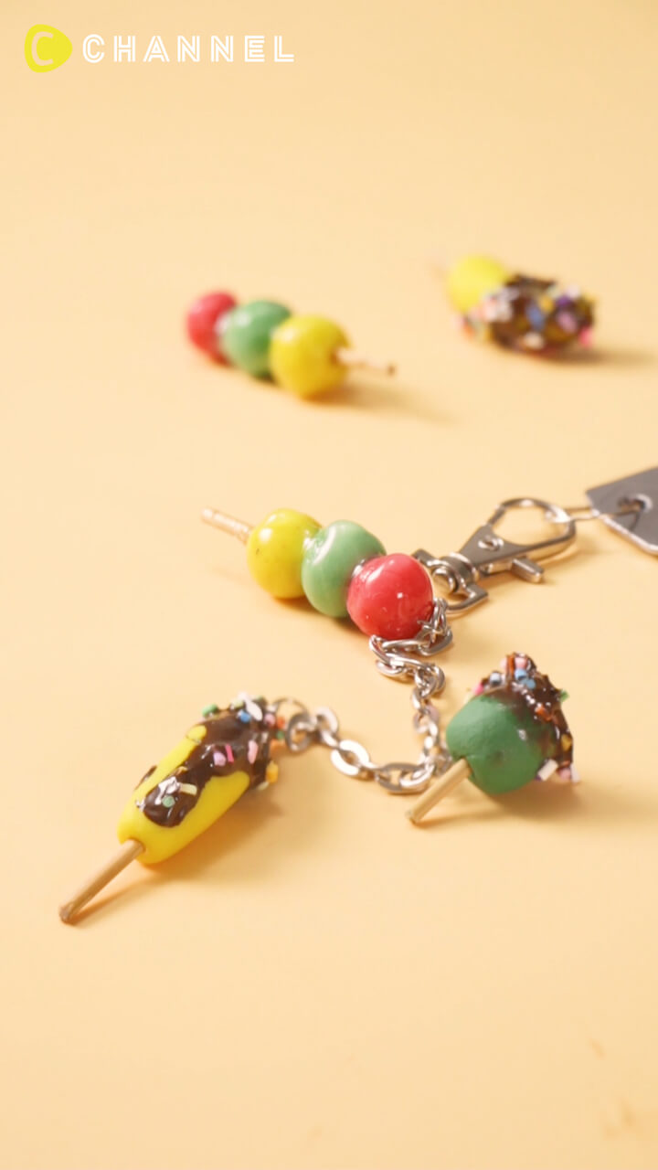 夏祭り♪屋台フードキーチャーム