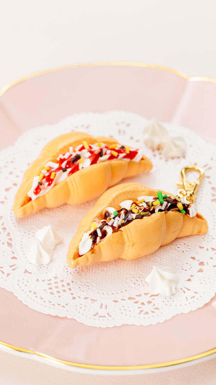 モールドで簡単！クリームサンドのクロワッサン♡