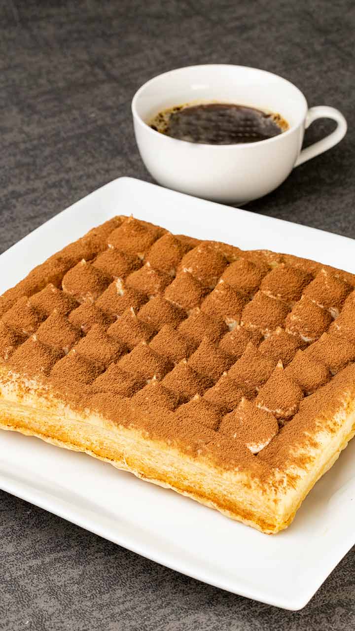 贅沢なスイーツタイムに♡ティラミスパイ