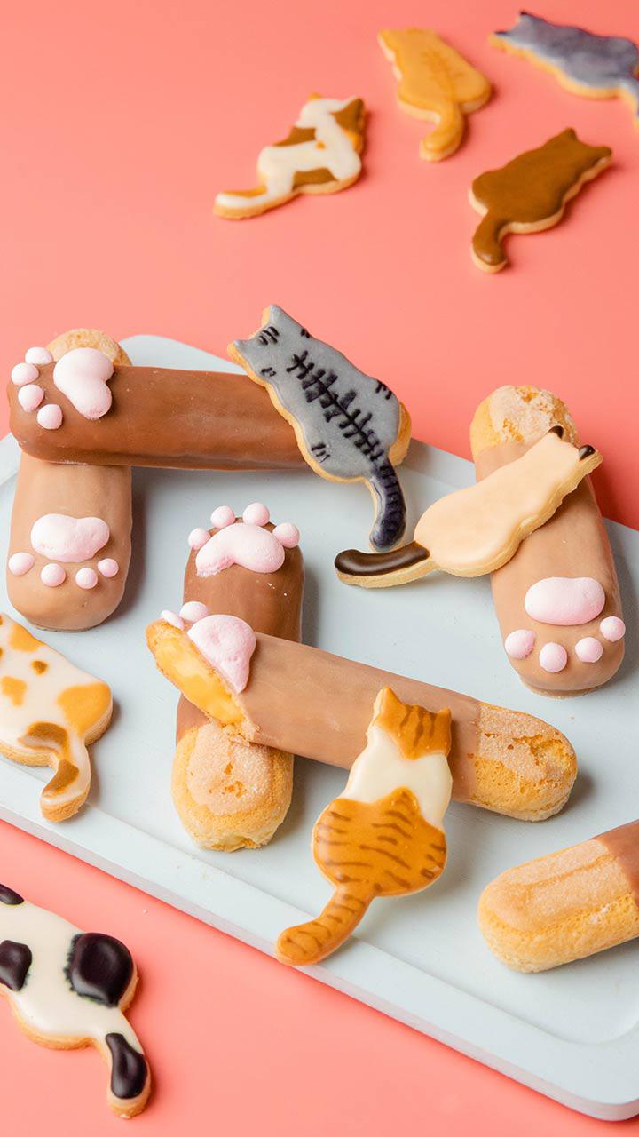 ぷにふわっ♡にゃんこの肉球ビスケット