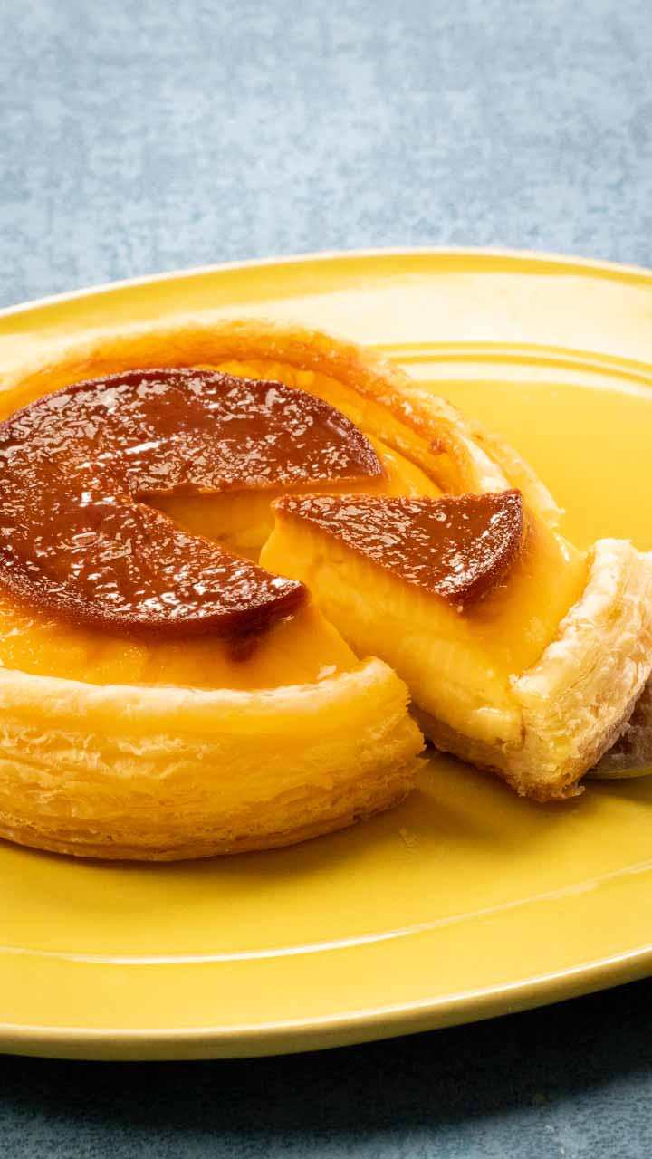 簡単まるごとプリンデニッシュ