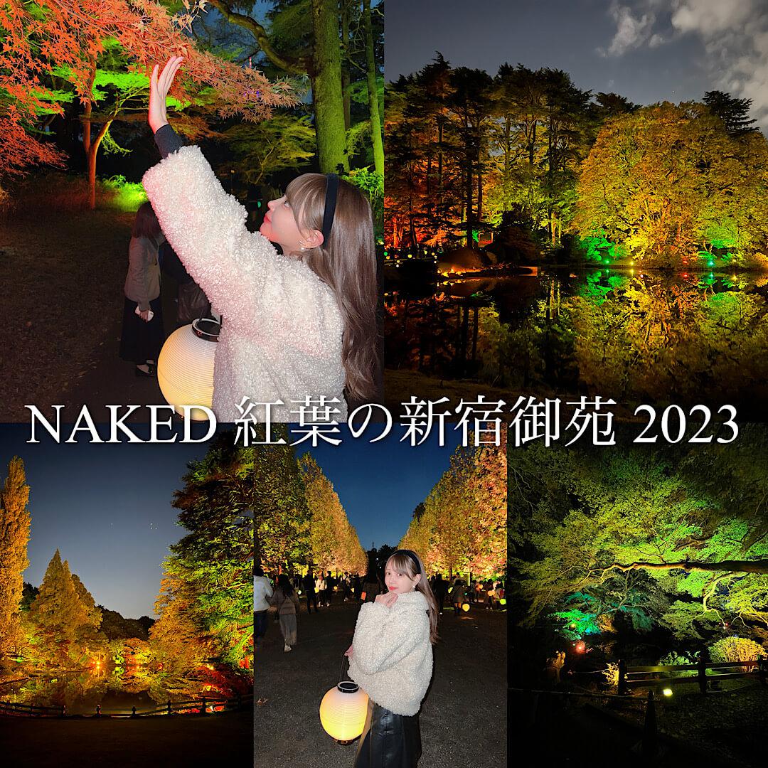NAKED 紅葉の新宿御苑 2023