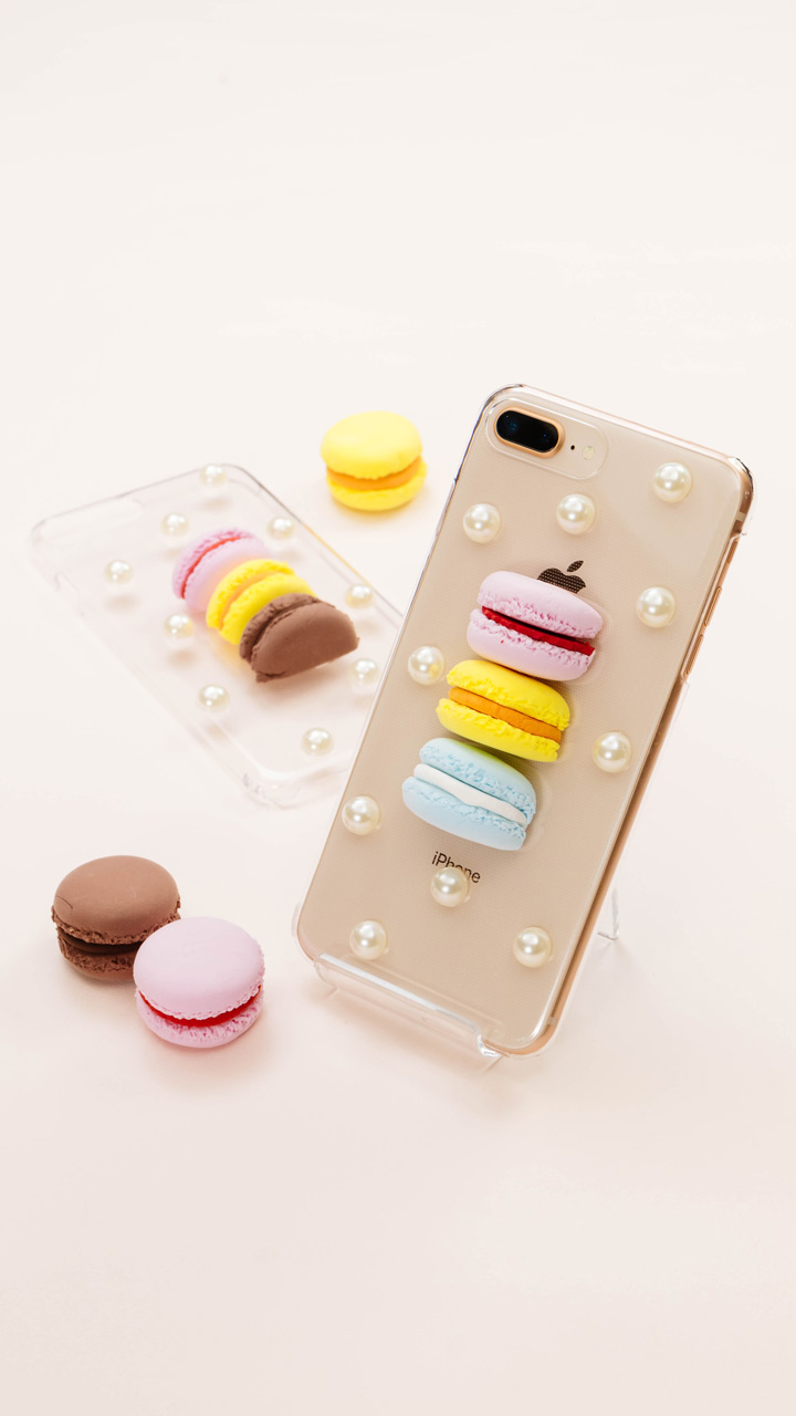 毎日あま〜いおまじない♡ぽこっと飛び出すマカロンケース