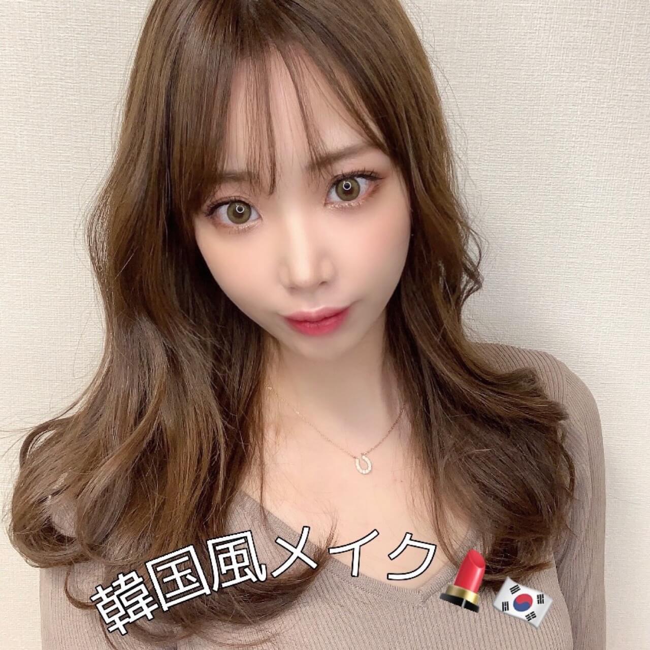 韓国風メイク♡