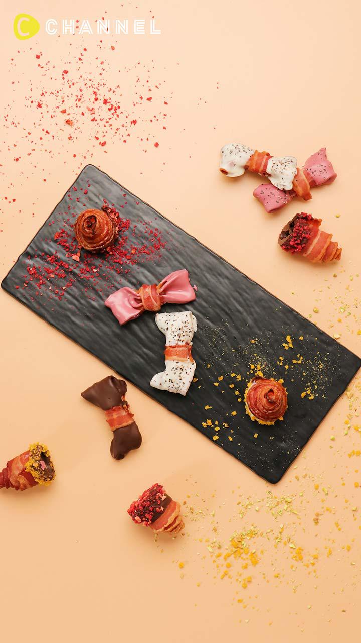 驚きのマリアージュ!? ベーコンで一口おつまみチョコ