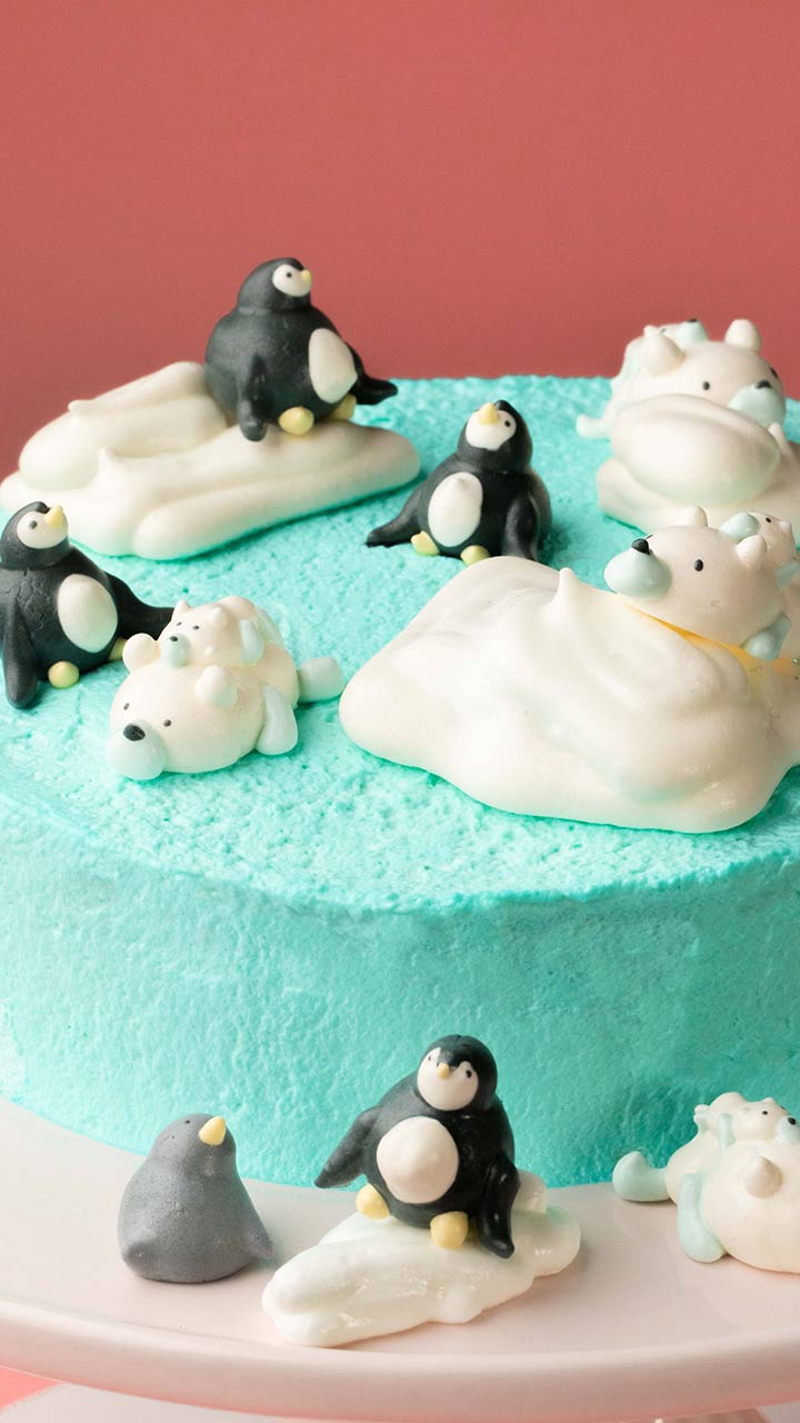 サクしゅわ つるつるペンギンの北極ケーキ C Channel