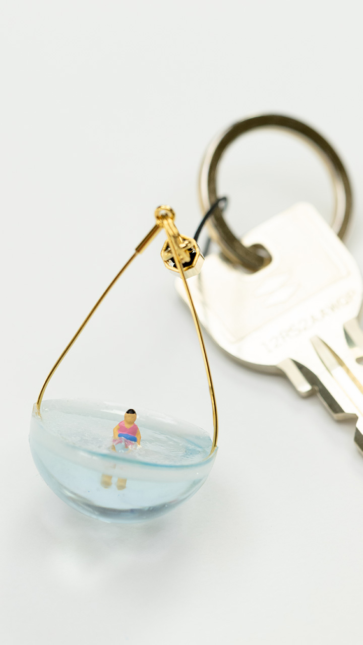 超個性派!! クスッてなっちゃうミニチュアキーホルダー