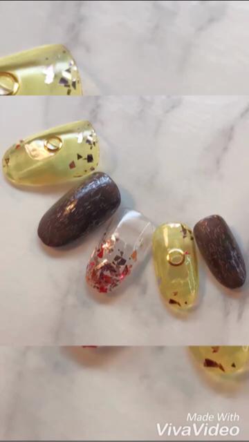 【リクエスト】ポリッシュでシンプル可愛いネイル