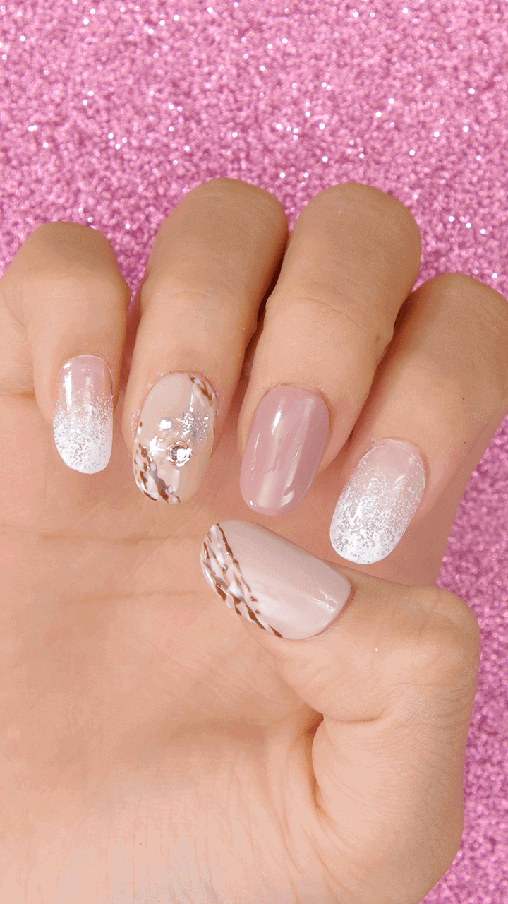 バレンタイン大作戦！甘さを秘めた冬×紗々チョコネイル♡