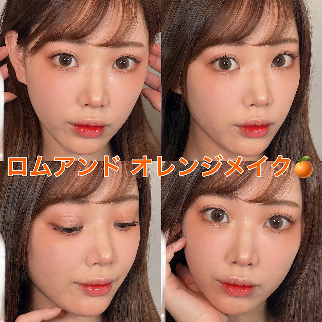ロムアンドオレンジメイク♡