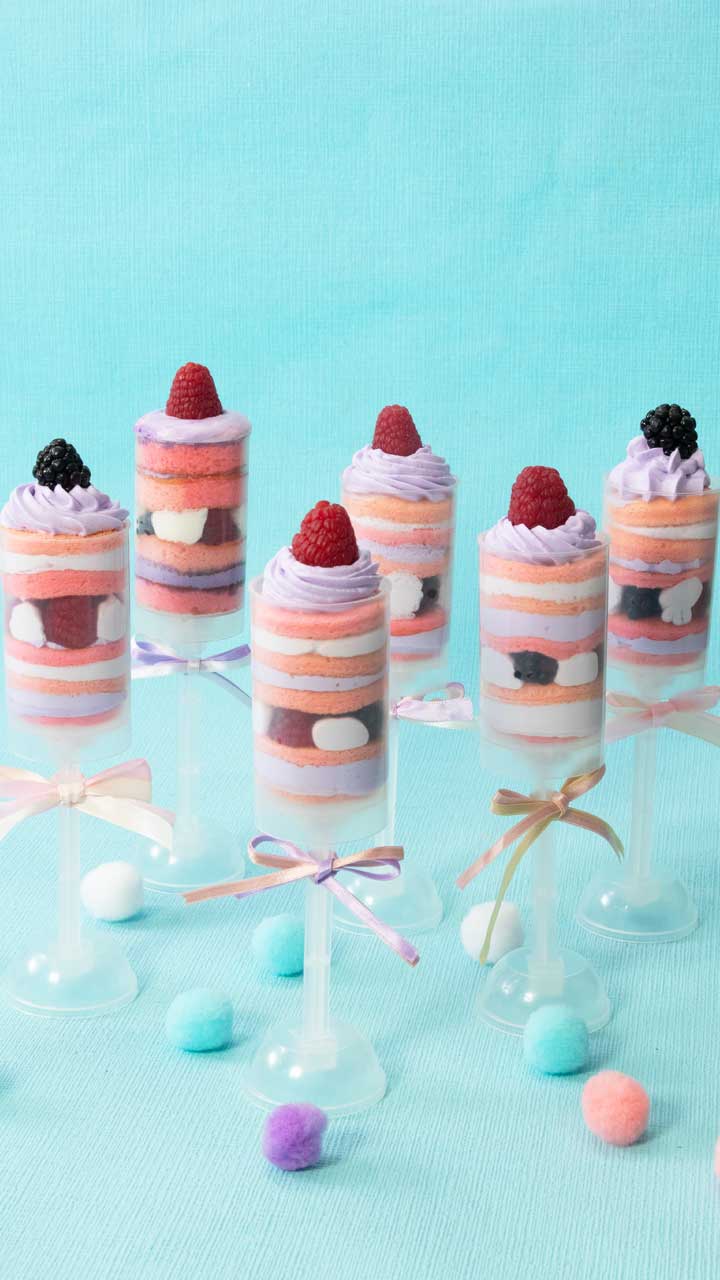 押して食べてね♡映え度100%のプッシュアップポップス♡♡