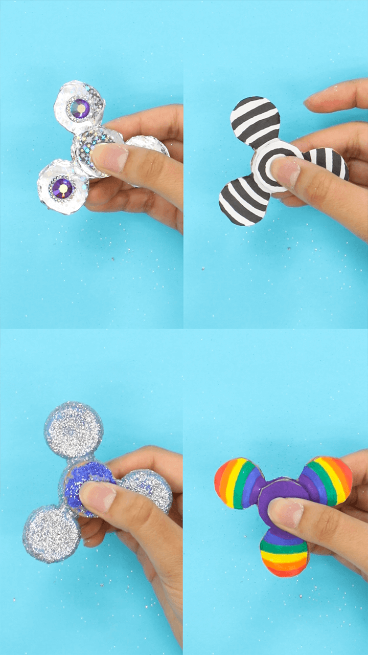 世界中を魅了!!「ハンドスピナー」が身近な材料で作れる!?