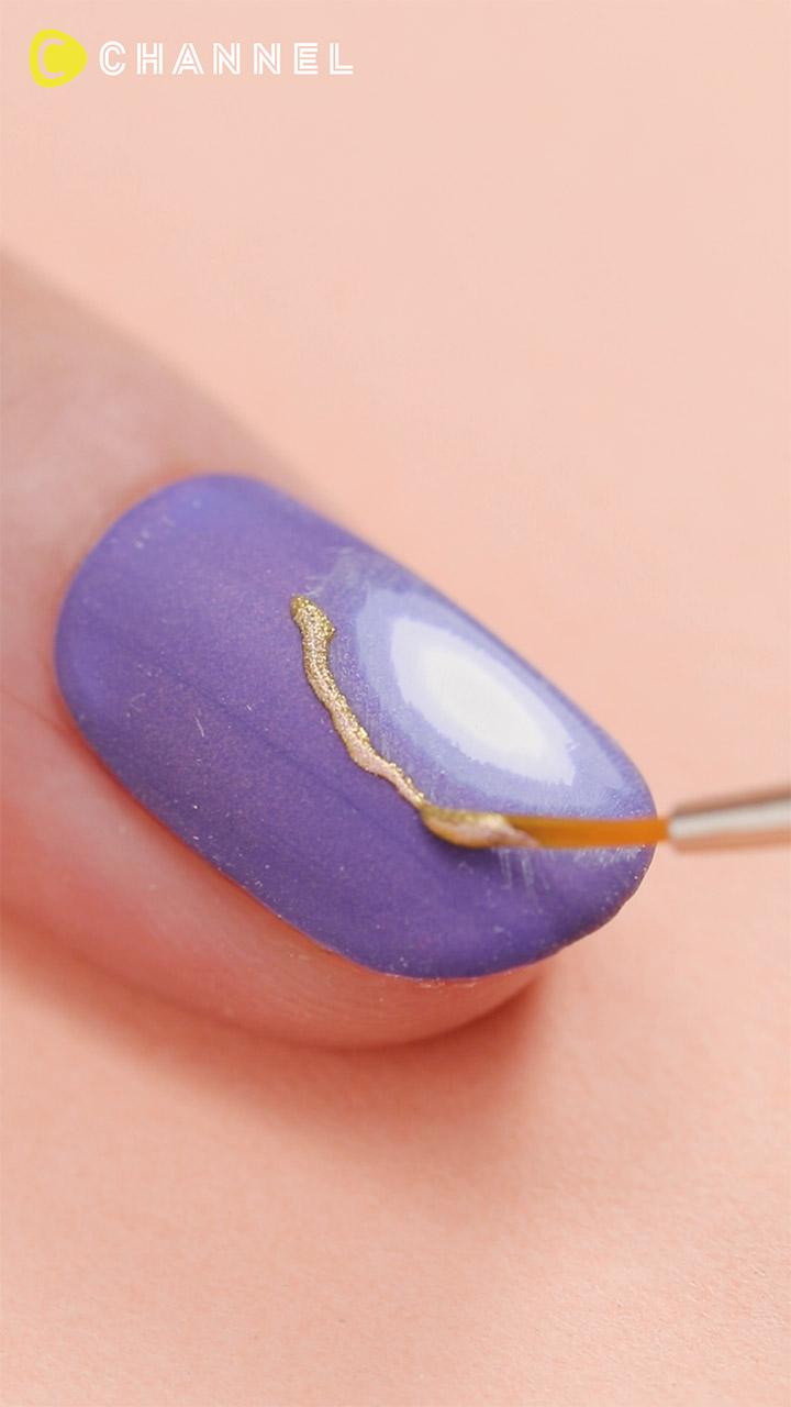 削って作る! ジオードネイル