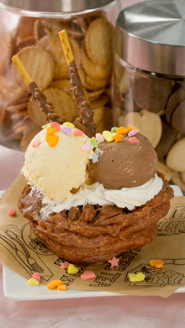 器ごと食べちゃおう♡カリもちチュロボウル