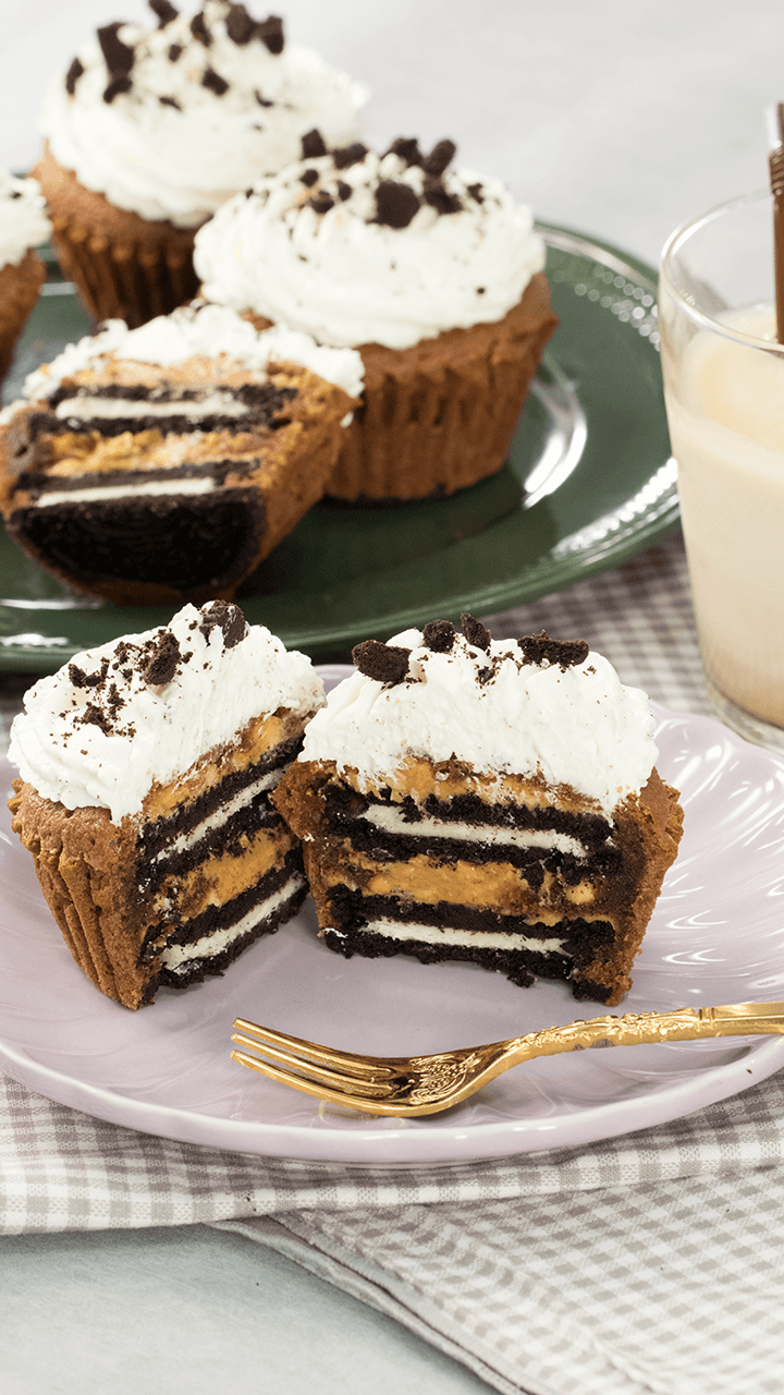 オレオが丸ごと！ピーナッツバターブラウニー