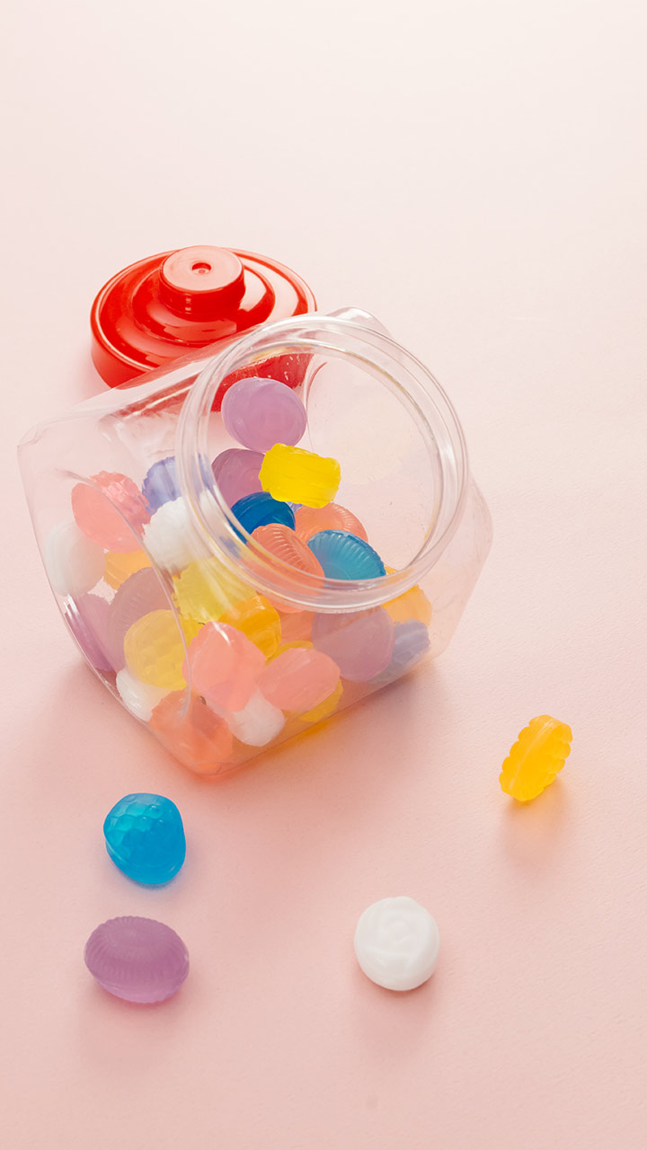 食べちゃダメ！本物そっくりのドロップ石鹸