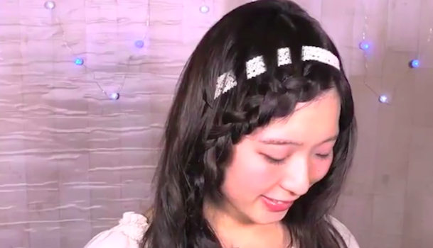 男心をくすぐる前髪リボンのアレンジ術 簡単ガーリーヘアアレンジ