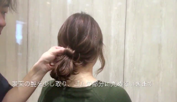 おしゃれな ボブ ひとつ結び はこなれ感たっぷり 簡単ヘアアレンジまとめ