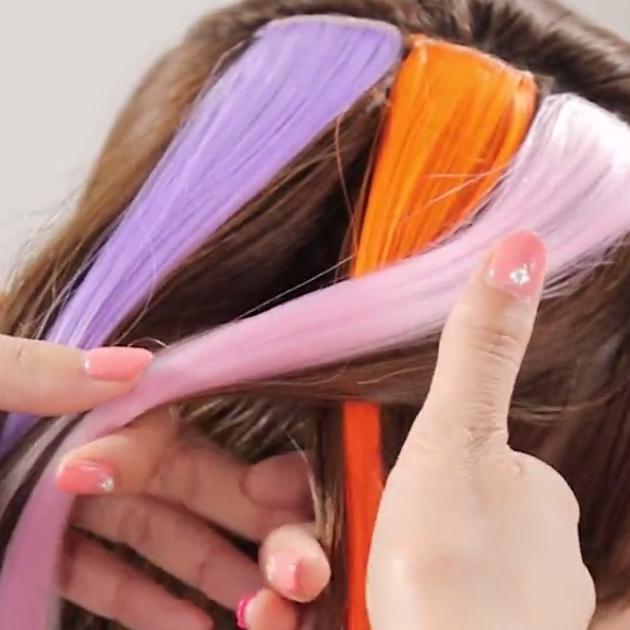 編み込み　ヘアアレンジ