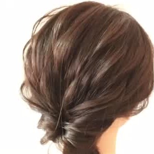 ボサボサ髪も 崩し方 で こなれ感たっぷりのヘアアレンジに