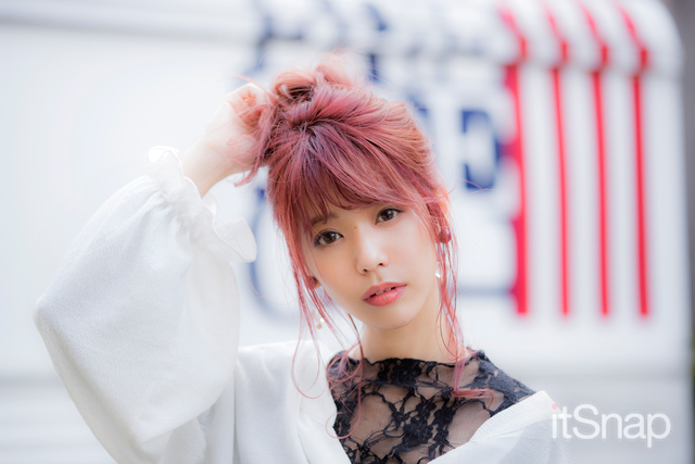 ピンクのヘアカラーカタログ 女度upで美肌見え