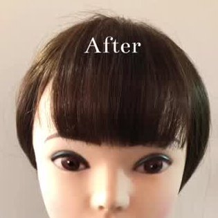ストパーぺたんこ前髪を直す ふんわり前髪の作り方 キープ法