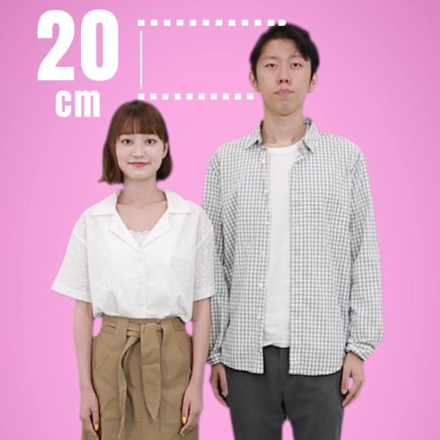 男女の理想の身長差 15cmがベストはもう古い 身長差べつカップルあるある