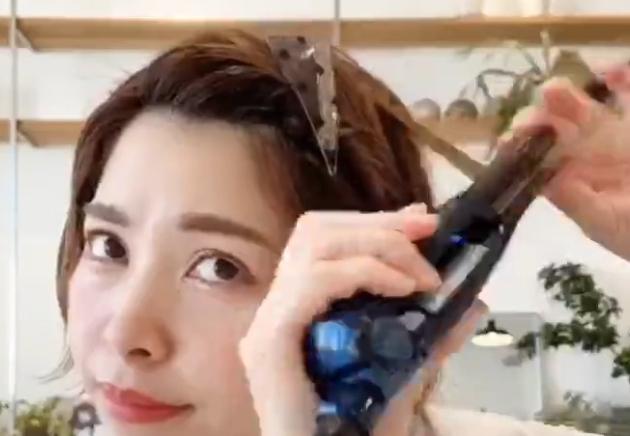 ポンパドール　やり方