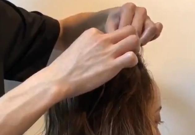 ポンパドール　やり方