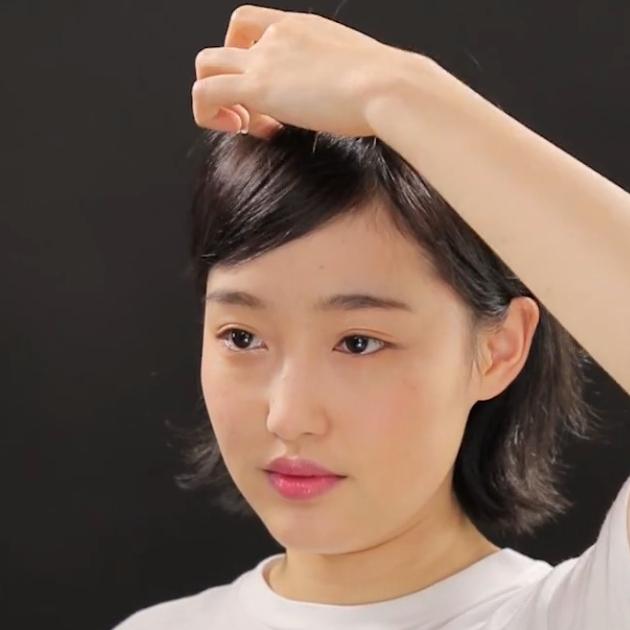 重い前髪を薄くしたい 韓国アイドル風薄めシースルーバングの作り方