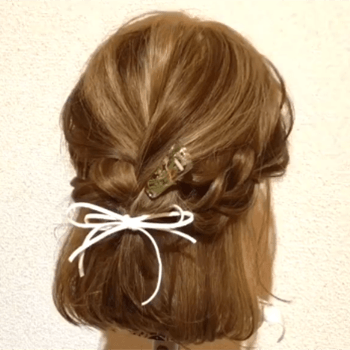 ショートの簡単ヘアアレンジ21選 前髪アレンジからまとめ髪まで全部動画で紹介