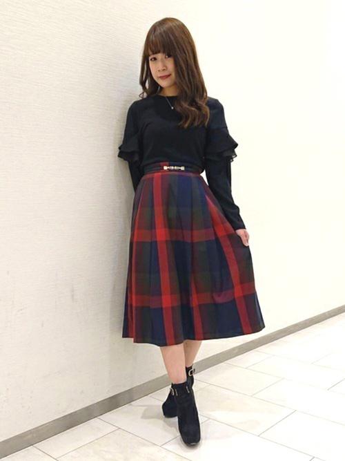 ラブリー冬コーデ 高校生 女 ファッション 人気のファッション画像