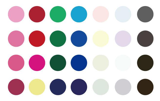 ブルベ冬パレット