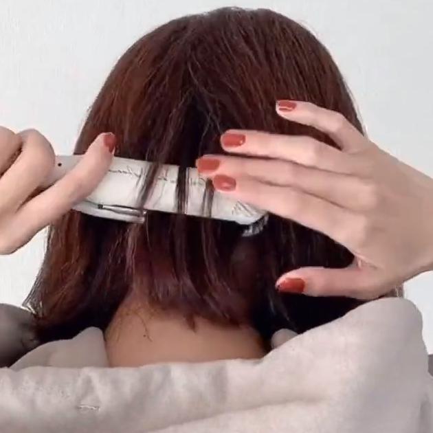 パーカーに合うボブアレンジ