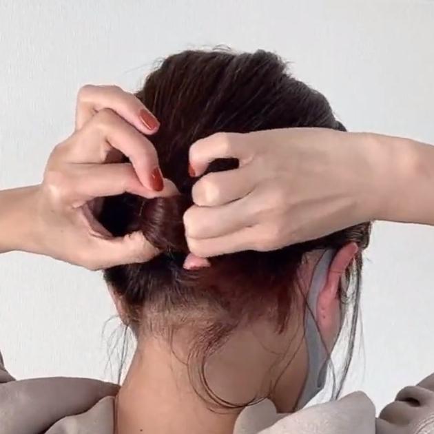 パーカーに合うボブアレンジ