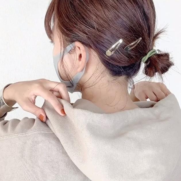 パーカーに合うボブアレンジ